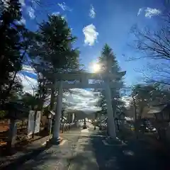 南湖神社の鳥居