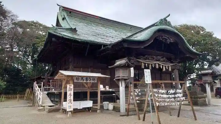 下総国三山 二宮神社の本殿・本堂
