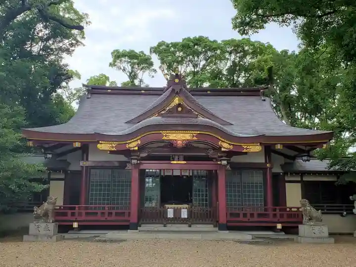 富松神社の本殿・本堂