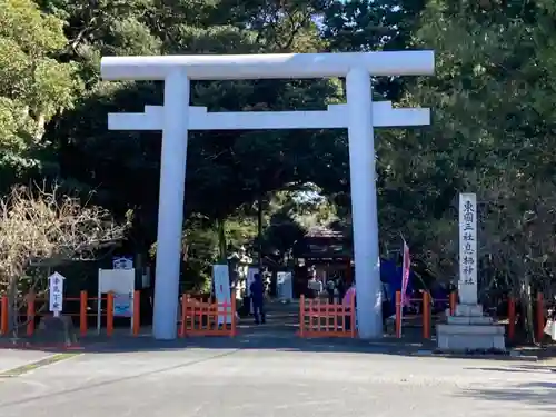 息栖神社の鳥居