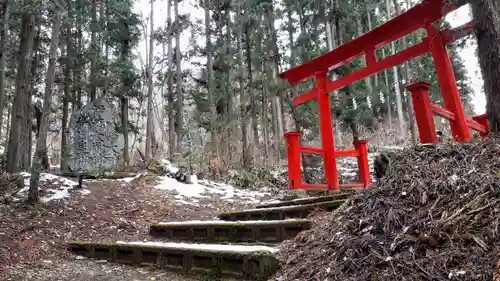 青麻神社の鳥居