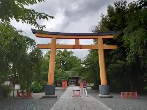 平野神社の鳥居