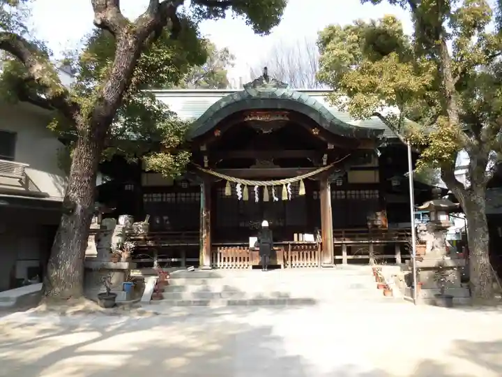 福島天満宮の本殿・本堂