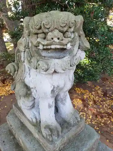 柳田神社の狛犬