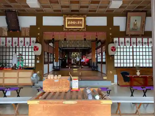 到津八幡神社の本殿・本堂