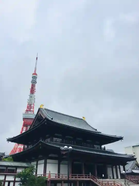 増上寺の本殿・本堂