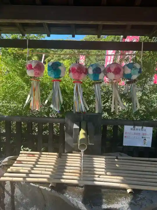 櫻岡大神宮の手水舎