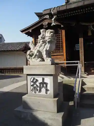 小倉神社の狛犬