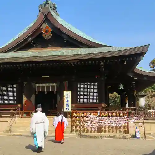 吉備津彦神社の本殿・本堂
