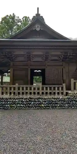 山住神社の本殿・本堂