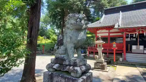 一宮浅間神社の狛犬