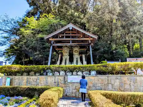 八王子神社の像