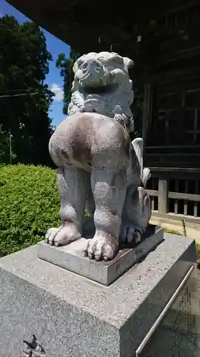 諏訪神社の狛犬