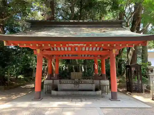 鹿島神宮の手水舎