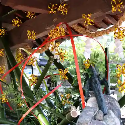 三津厳島神社の手水舎