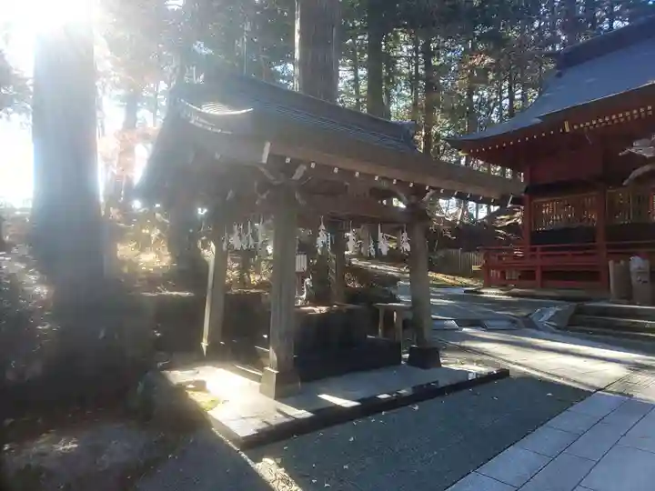 富士山東口本宮 冨士浅間神社の手水舎