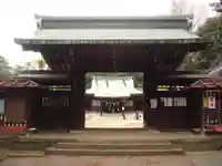 峯ヶ岡八幡神社の山門・神門