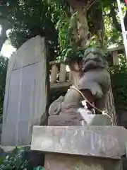 子之神社の狛犬