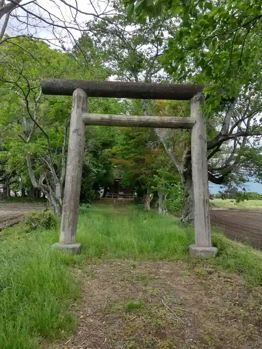 甲神社の鳥居