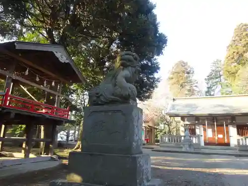 月読神社の狛犬