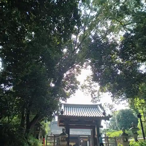 大海神社（住吉大社摂社）の山門・神門