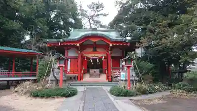 自由が丘熊野神社の本殿・本堂