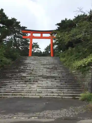函館護國神社の鳥居