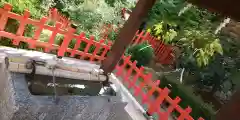 建勲神社の手水