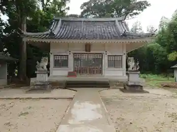 篠田神社の本殿・本堂