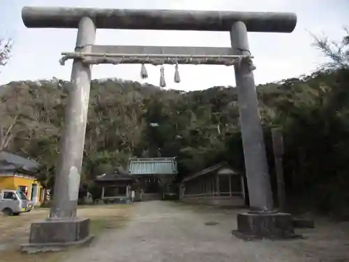 洲崎神社の鳥居