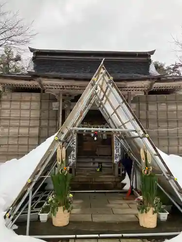 圓田神社の本殿・本堂