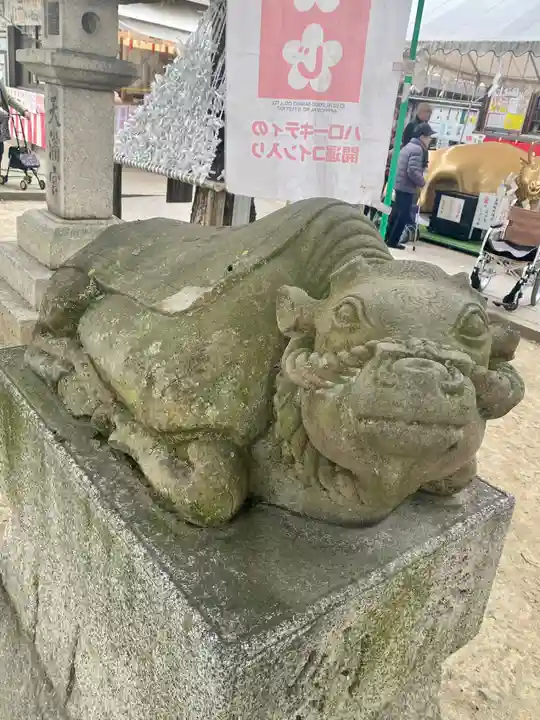 吉祥院天満宮の狛犬