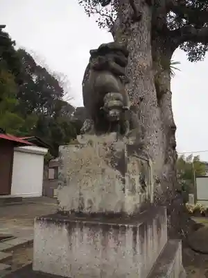 諏訪神社の狛犬