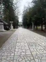 帯廣神社の景色