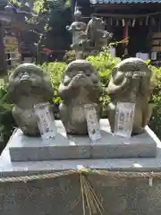 劒神社の狛犬