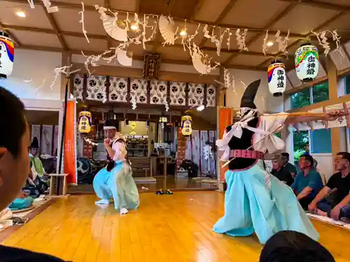 尻岸内八幡神社のお祭り