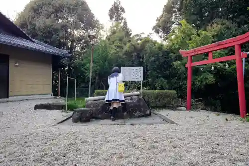 曽野稲荷神社の手水舎