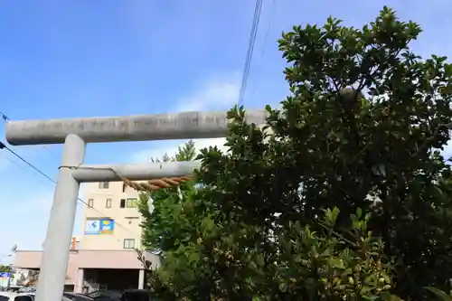 阿邪訶根神社の鳥居