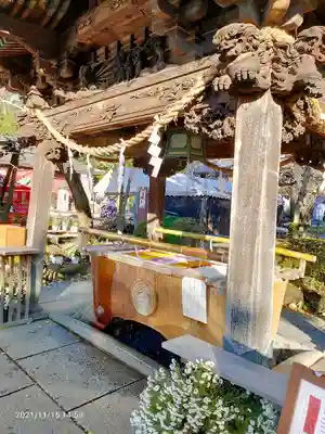 笠間稲荷神社の手水舎