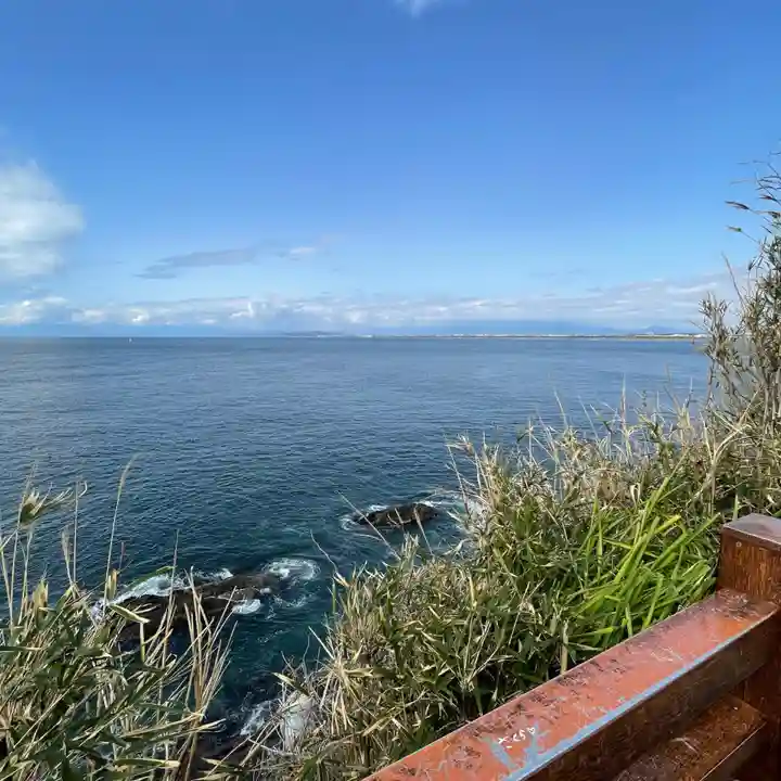 江島神社の景色