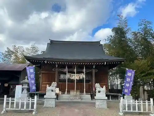諏訪神社の本殿・本堂