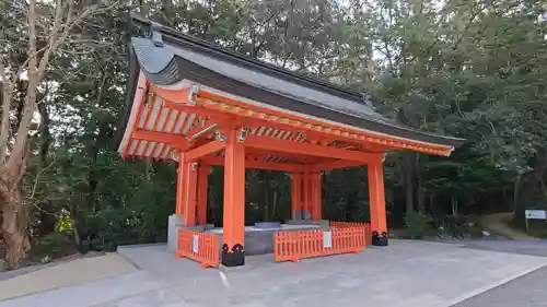 宇佐神宮の手水舎