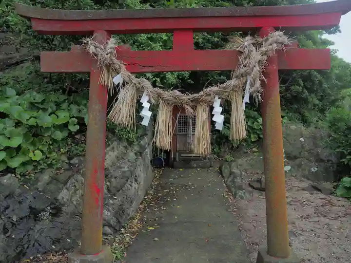 熊野神社(長井熊野神社)の鳥居