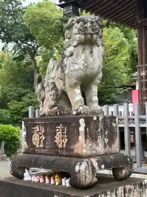 菟足神社の狛犬