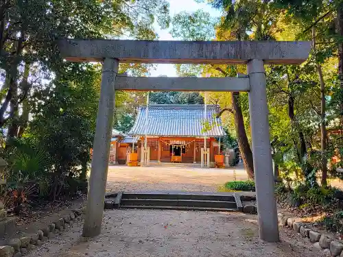 大宮神明社の鳥居