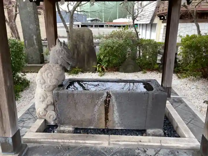 石濱神社の手水舎
