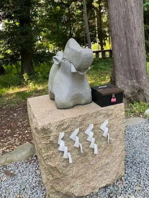 甲斐國一宮 浅間神社の狛犬