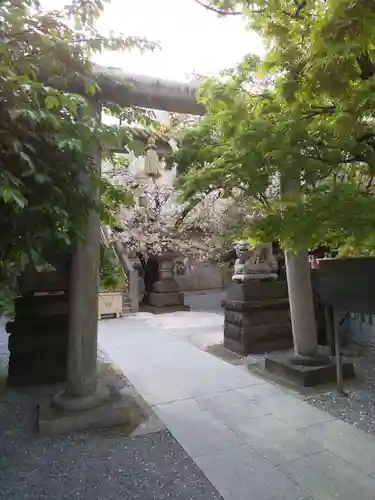 元三島神社の鳥居