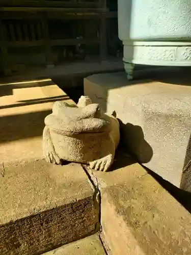 上高田氷川神社の狛犬