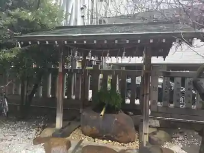 元三島神社の手水舎